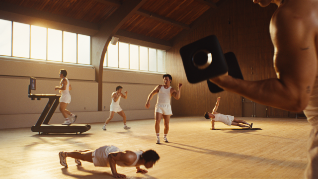 Hudson Williams stars in Peloton’s new “Let Yourself Go” campaign, blending sweat, movement, and self-expression in a striking fitness film.