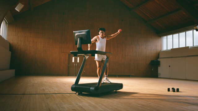 Hudson Williams stars in Peloton’s new “Let Yourself Go” campaign, blending sweat, movement, and self-expression in a striking fitness film.