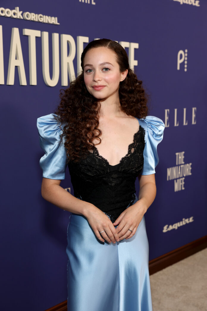 THE MINIATURE WIFE -- Pictured: Sofia Rosinsky at the DGA in Los Angeles, CA on April 6, 2026 -- (Photo by: Todd Williamson/Peacock)