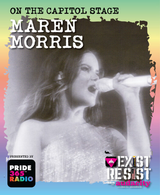 Maren Morris will headline the 2026 Capital Pride Concert in Washington, D.C., alongside Leikeli47, Lisa Lisa, Harrison, and Myki Meeks.