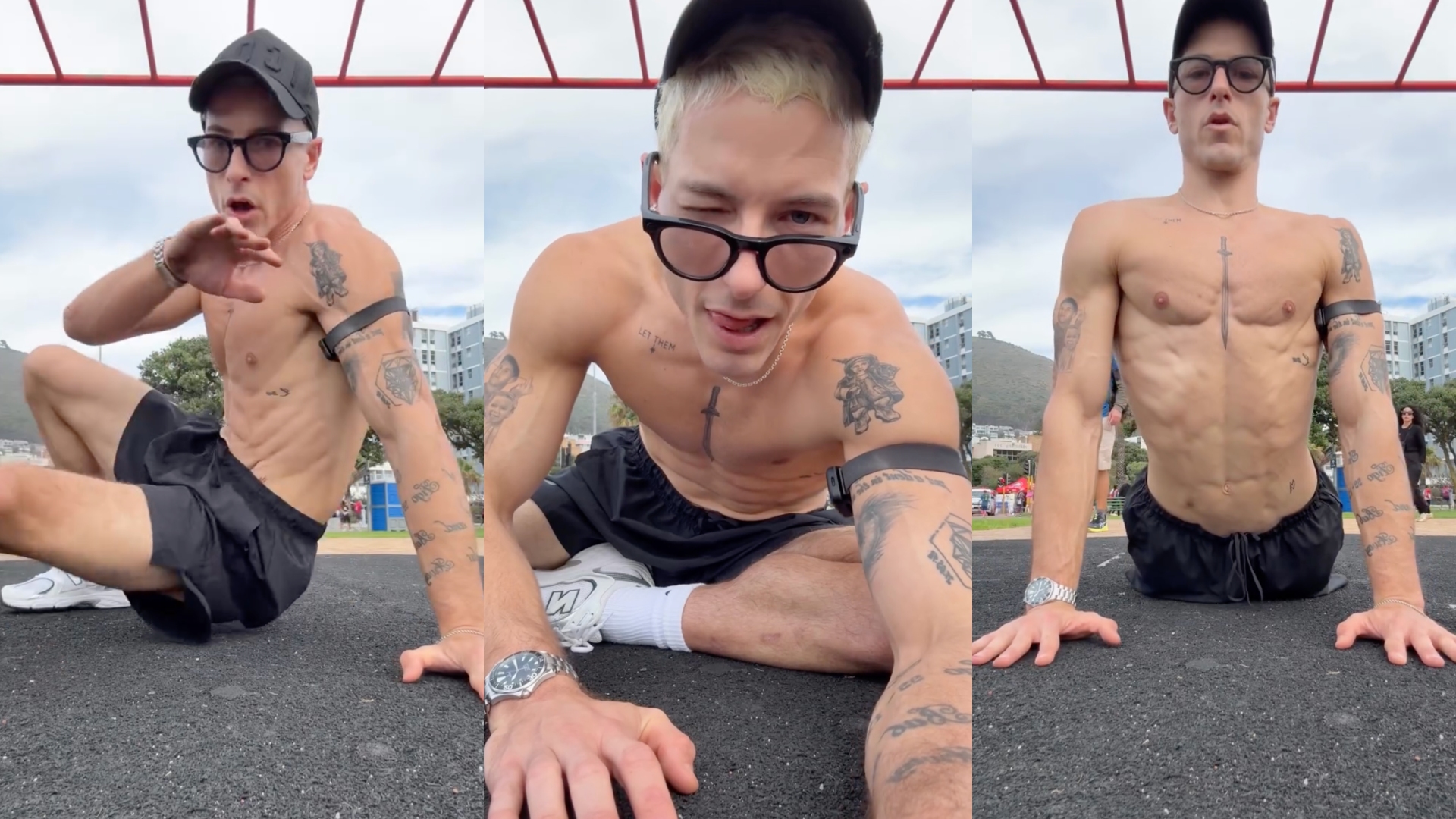 Taz Skylar’s Push-Up Challenge Has Fans Sweating Over That Wink