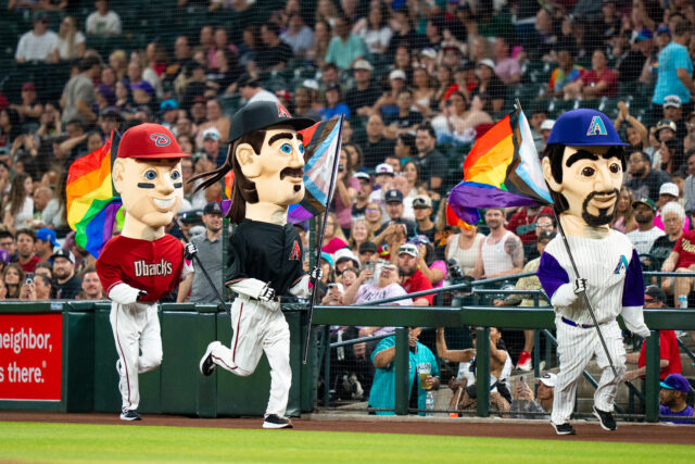 PHOENIX, AZ — JUNE 27: Marlins vs. D-backs on June 27, 2025 in Phoenix, Arizona.
