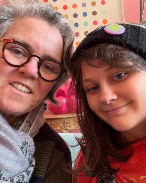 Rosie O'Donnell and Clay.
Credit : Rosie O'Donnell/Instagram