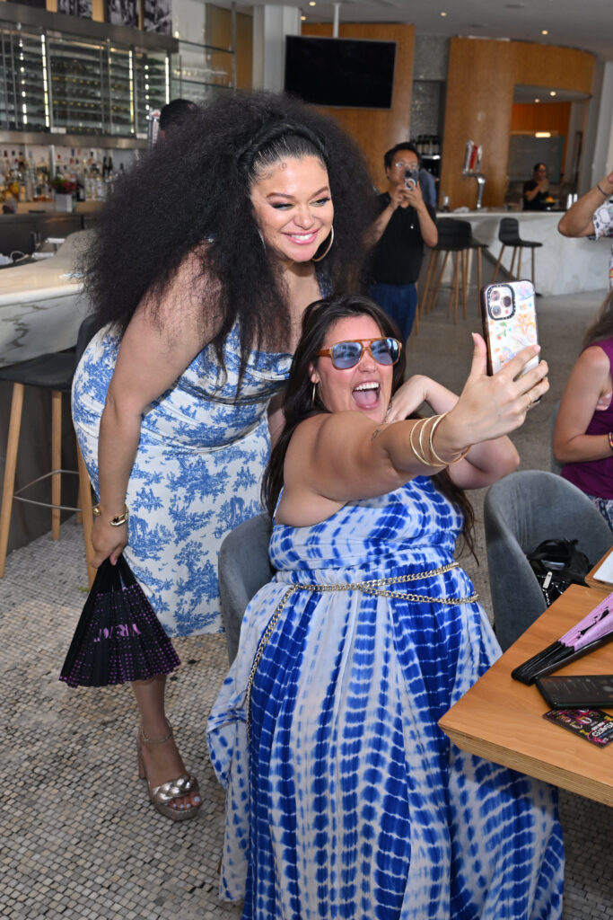 NEW YORK, NEW YORK - JUNE 20: Michelle Buteau and Nikki Garza attend Survival of the Thickest x NYC Pride Drag Brunch on June 20, 2026 in New York City. (Photo by Roy Rochlin/Getty Images for Netflix)