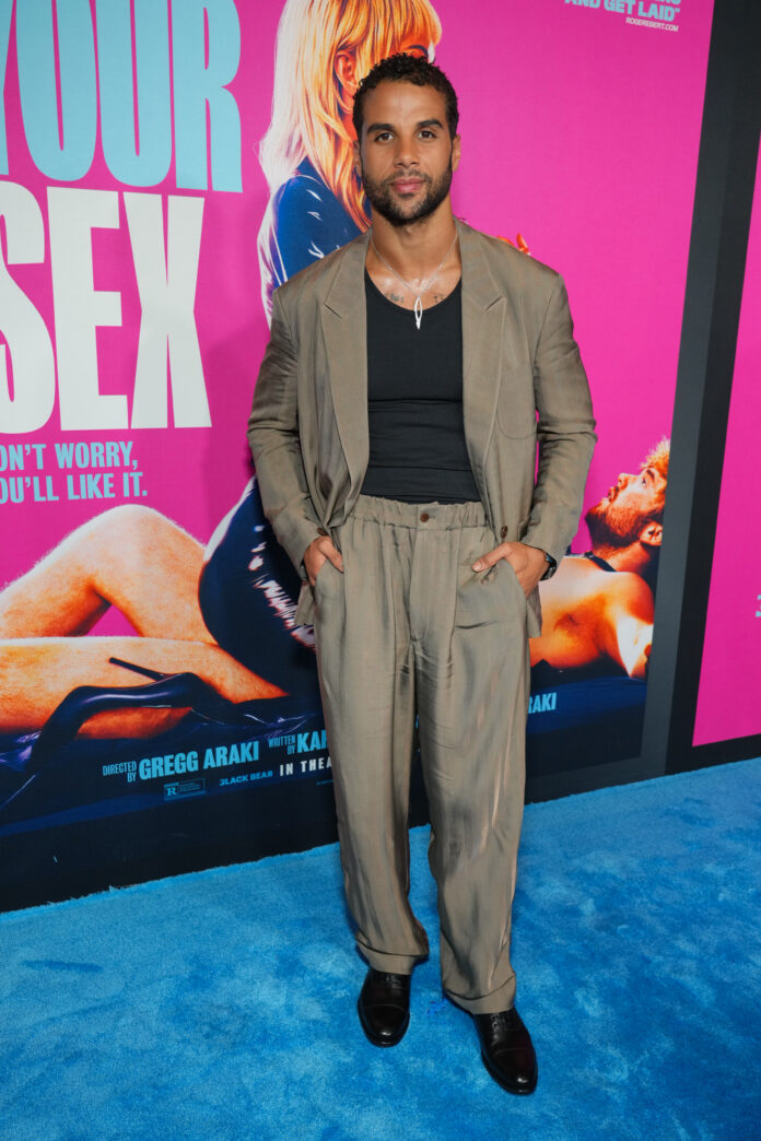 Mason Gooding attends the I Want Your Sex LA Special Screening at DGA Theater on Tuesday, July 28, 2026 in Los Angeles.