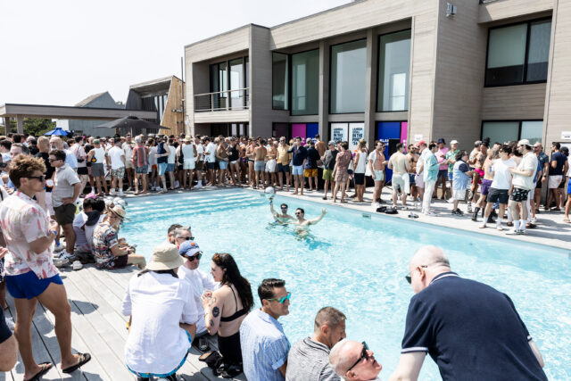 Lambda Legal's 48th annual Fire Island Pines fundraiser raised a record $571,327 to support LGBTQ+ civil rights and HIV advocacy efforts nationwide.