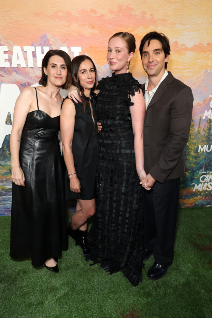 Jen Statsky, Lucia Aniello, Hannah Einbinder and Paul W. Downs seen at the Special Screening of Mubi's 