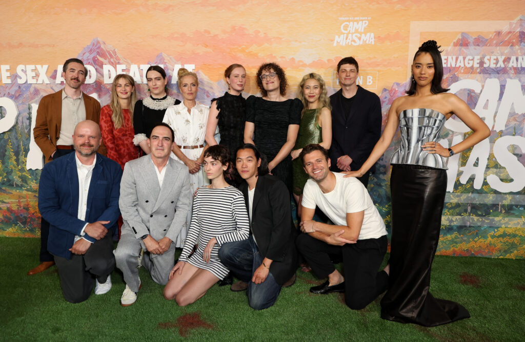 Matthew Hyland, Graham Mason, Kendra Tarpenning, Sepi Mashiahof, Patrick Fischler, Gillian Anderson, Jack Haven, Hannah Einbinder, Eric K. Yue, Jane Schoenbrun, Caddy Vanasirikul, Willy McGee, Brandon Tonner-Connolly and Jasmin Savoy Brown seen at the Special Screening of Mubi's 