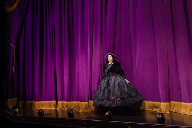 Meg Stalter in Oh, Mary!. 