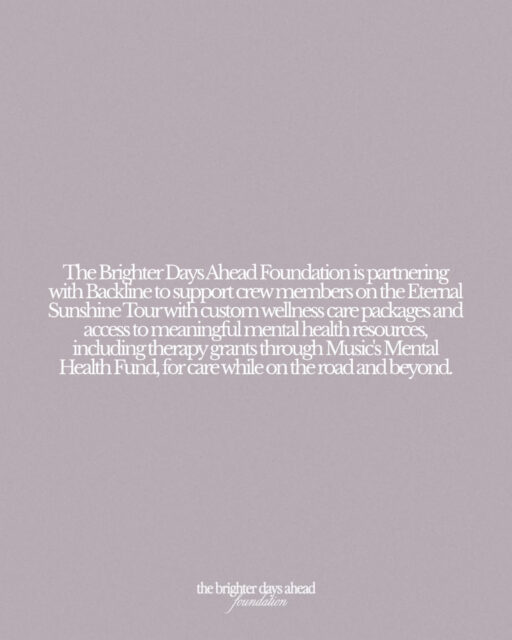 Ariana Grande's Brighter Days Ahead Foundation is backing Backline to expand LGBTQ+ mental health care, therapy grants, and crisis support.