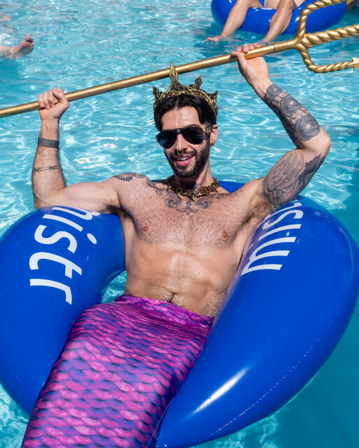 EVITA and MISTR took over a Hollywood Hills mansion for an end-of-summer pool party packed with house tracks, drag numbers, and vital PrEP awareness.