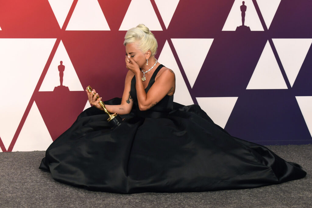 Lady Gaga, winner of Best Original Song for "Shallow" from "A Star is Born," poses in the press room during the 91st Annual Academy Awards at Hollywood and Highland on February 24, 2019 in Hollywood, California. (Photo by Frazer Harrison/Getty Images)
