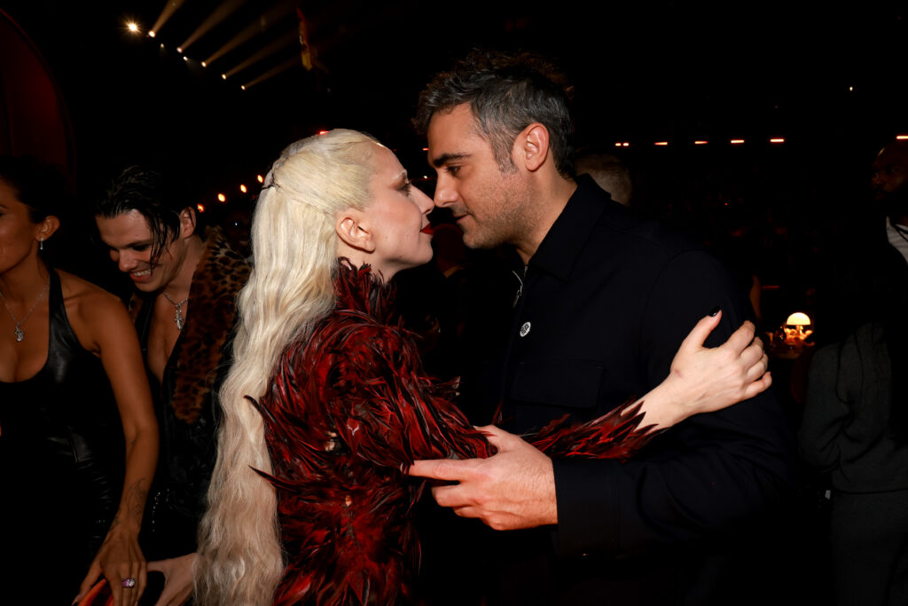 Lady Gaga and Michael Polansky attend the 68th GRAMMY Awards at Crypto.com Arena on February 01, 2026 in Los Angeles, California. (Photo by Kevin Mazur/Getty Images for The Recording Academy)
