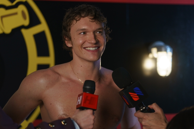 Heated Rivalry -  Connor Storrie as Ilya Rozanov in Episode 102 of Heated Rivalry. Cr. Sabrina Lantos © 2025