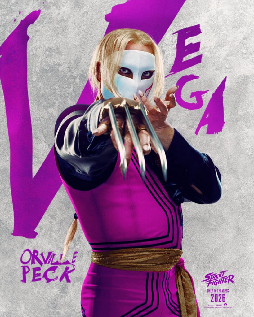 Vega Portrait for Street Fighter, Photo: Street Fighter Movie